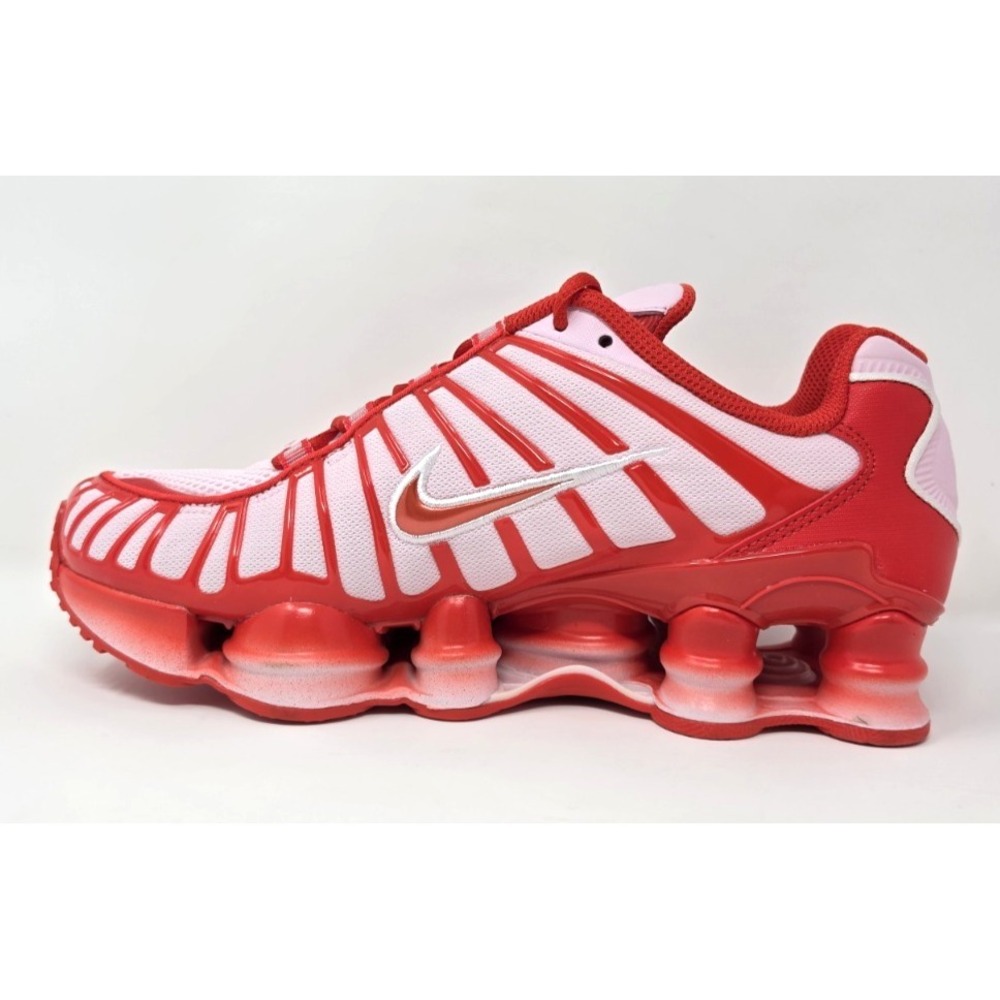 Nike Shox TL GS Youth 6.5/Women's 8 Pink Foam/Habanero Red/White-New - Picture 11 of 12
